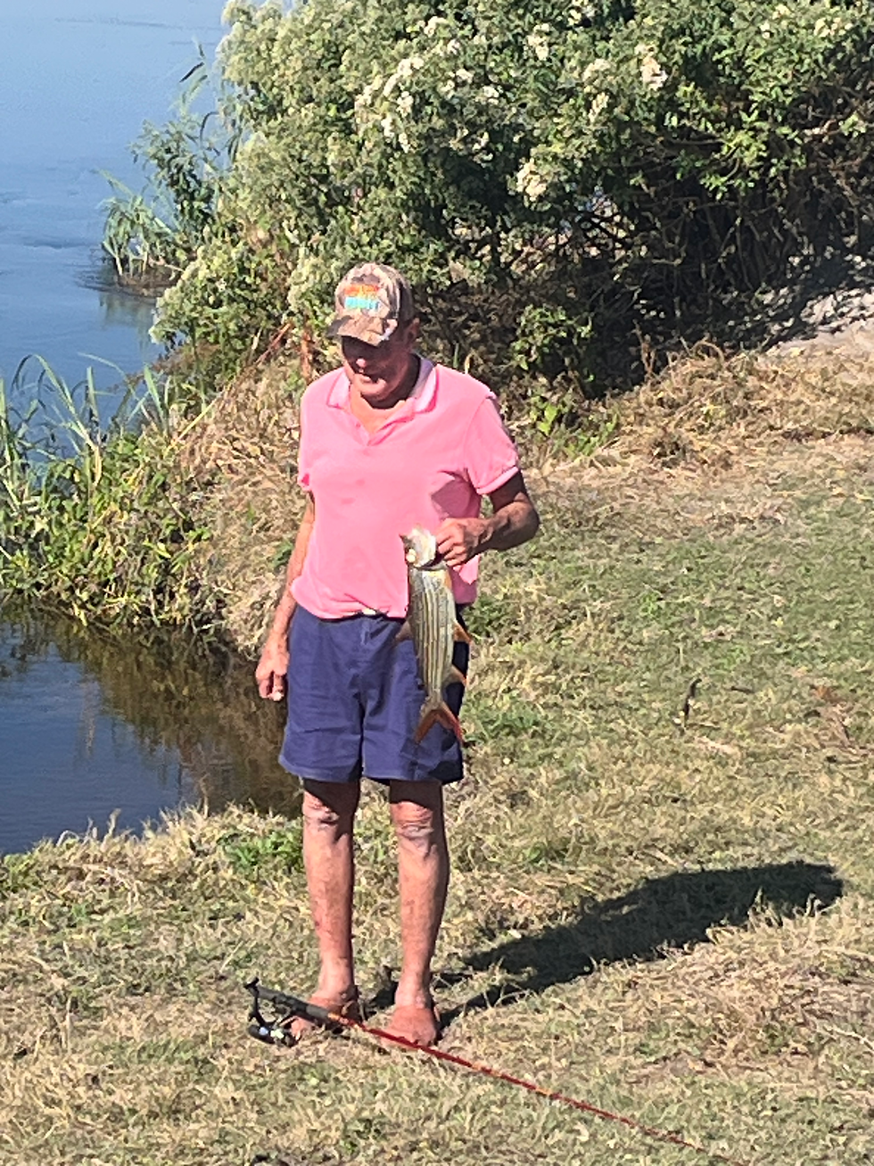 Catch and release of Tiger Fish.