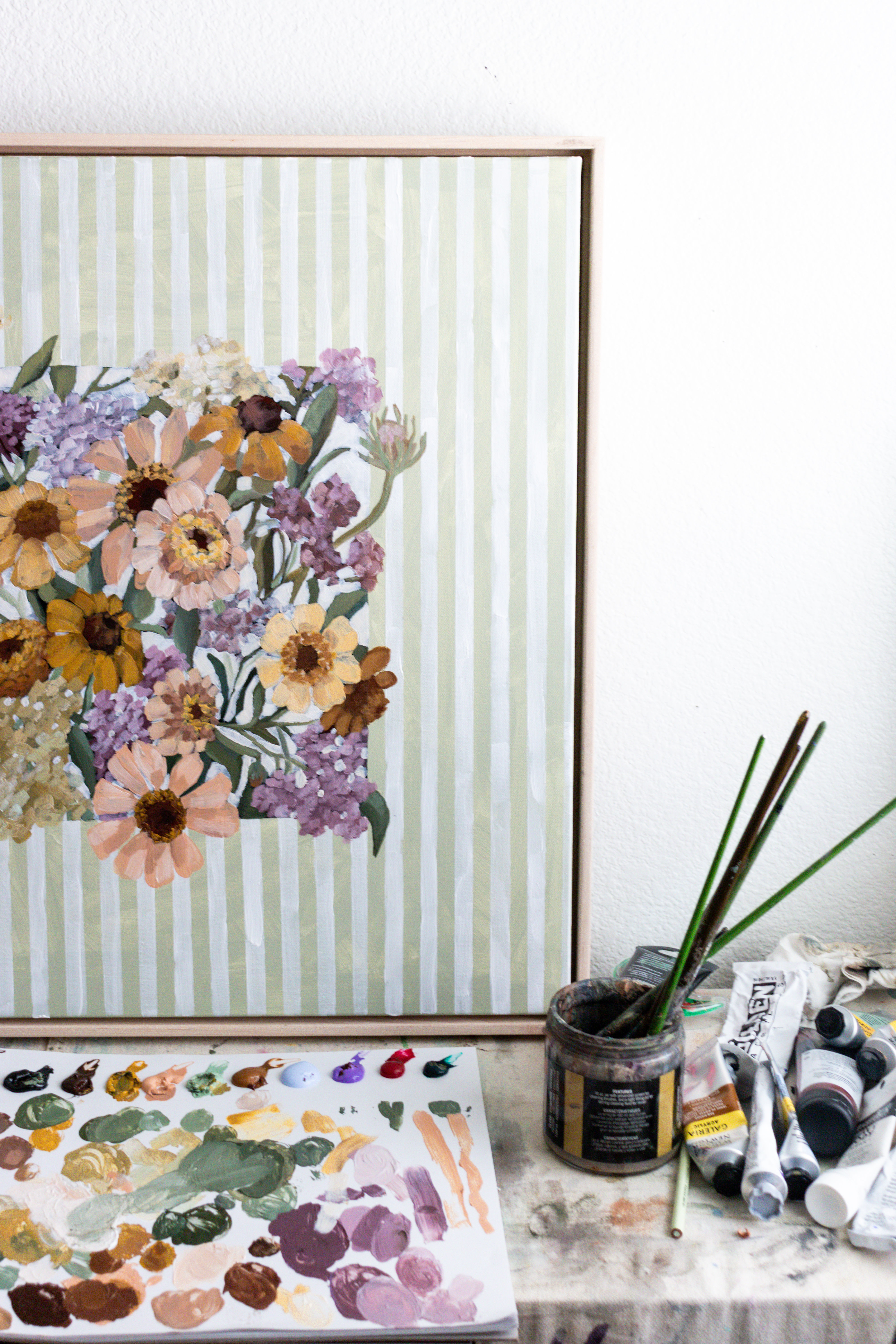 Autumn Arrangement | 24x24"