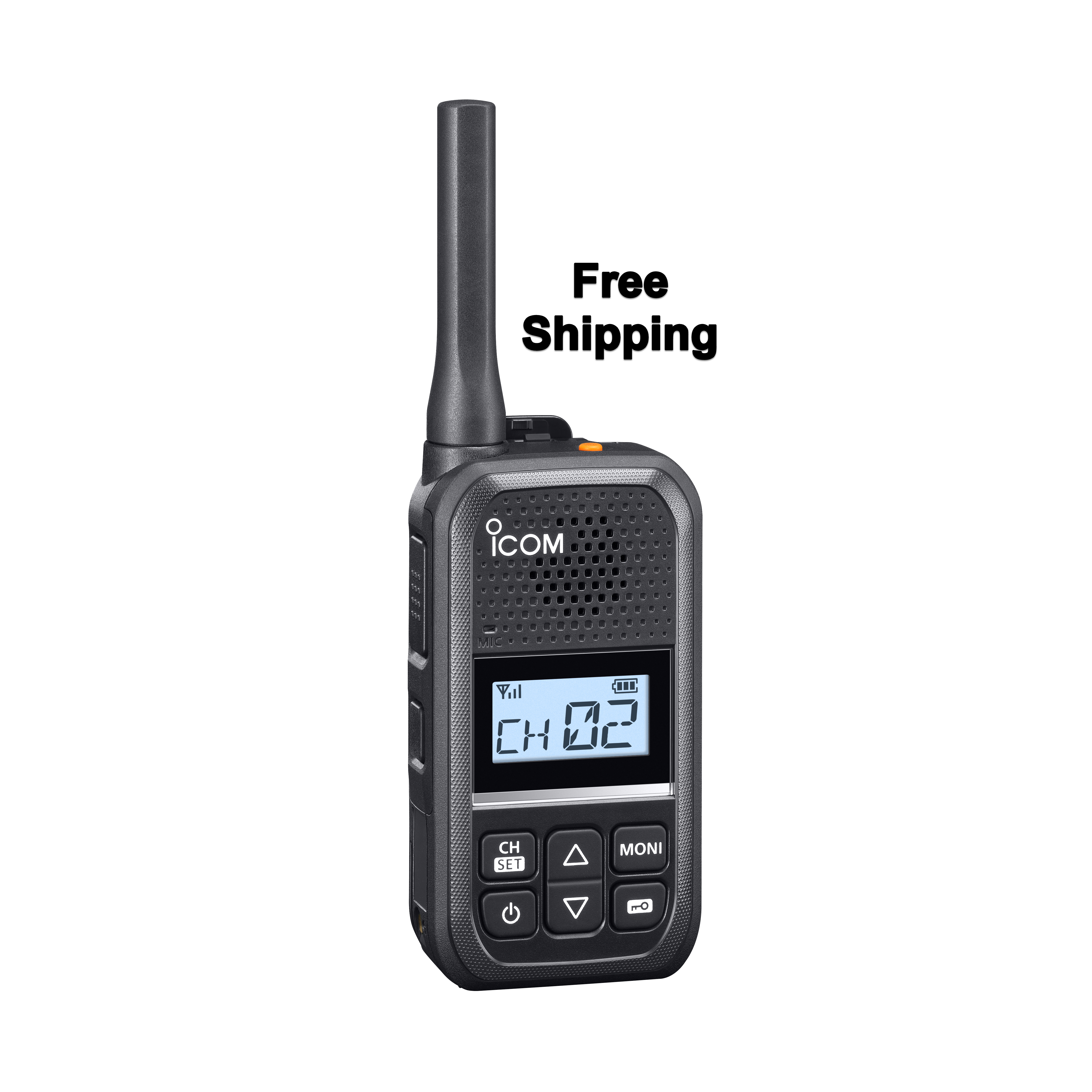 Icom IC-U20SR Ultra Compact PMR446 Licence Free Two-Way Radio