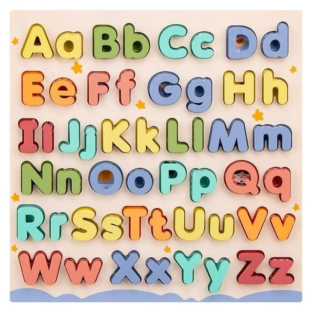 Alphabet Puzzle Board | Minuhaa