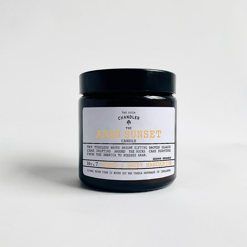 Thumbnail: Aran Sunset Natural Wax Candle
