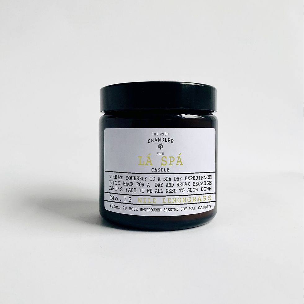 Thumbnail: Lá Spá (Spa Day) Natural Wax Candle