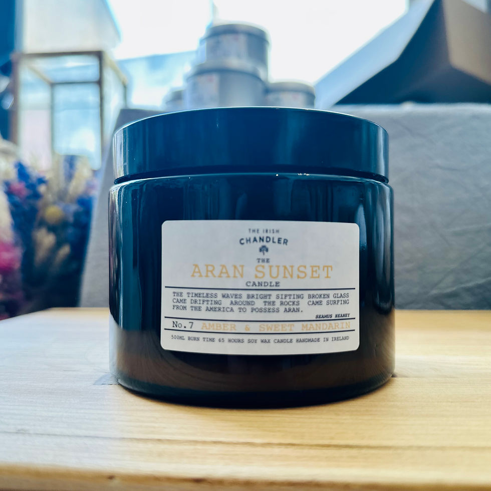 Thumbnail: Aran Sunset Natural Wax Candle