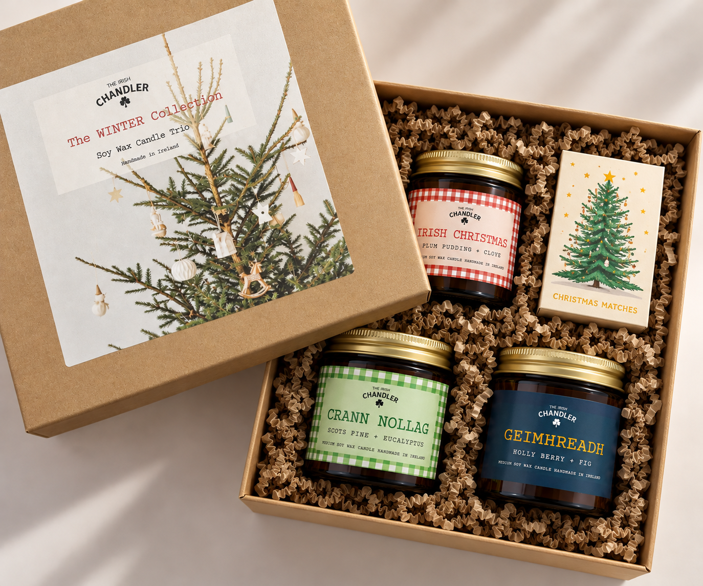 Winter Trio Candle Gift Box
