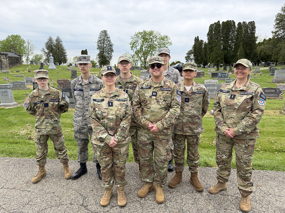 Civil Air Patrol Decorate 400 Area Graves