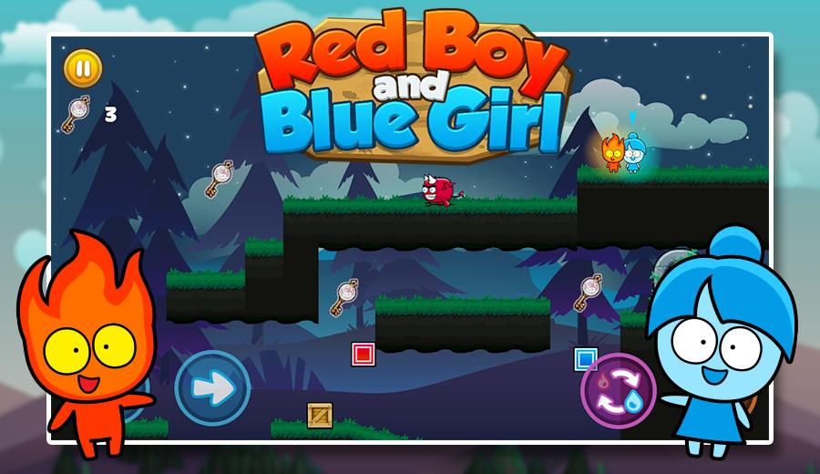 Küçük resim: Red Boy and Blue Girl