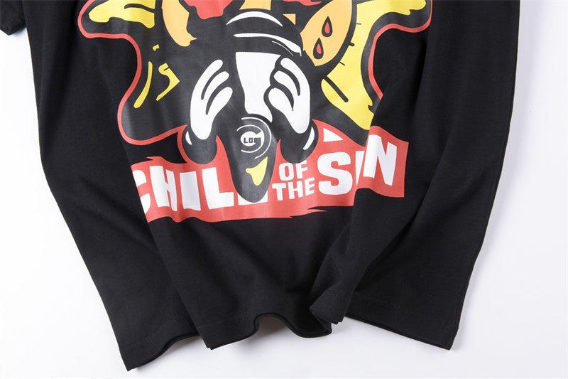 Miniatura: GLO GANG Sun Tee Black