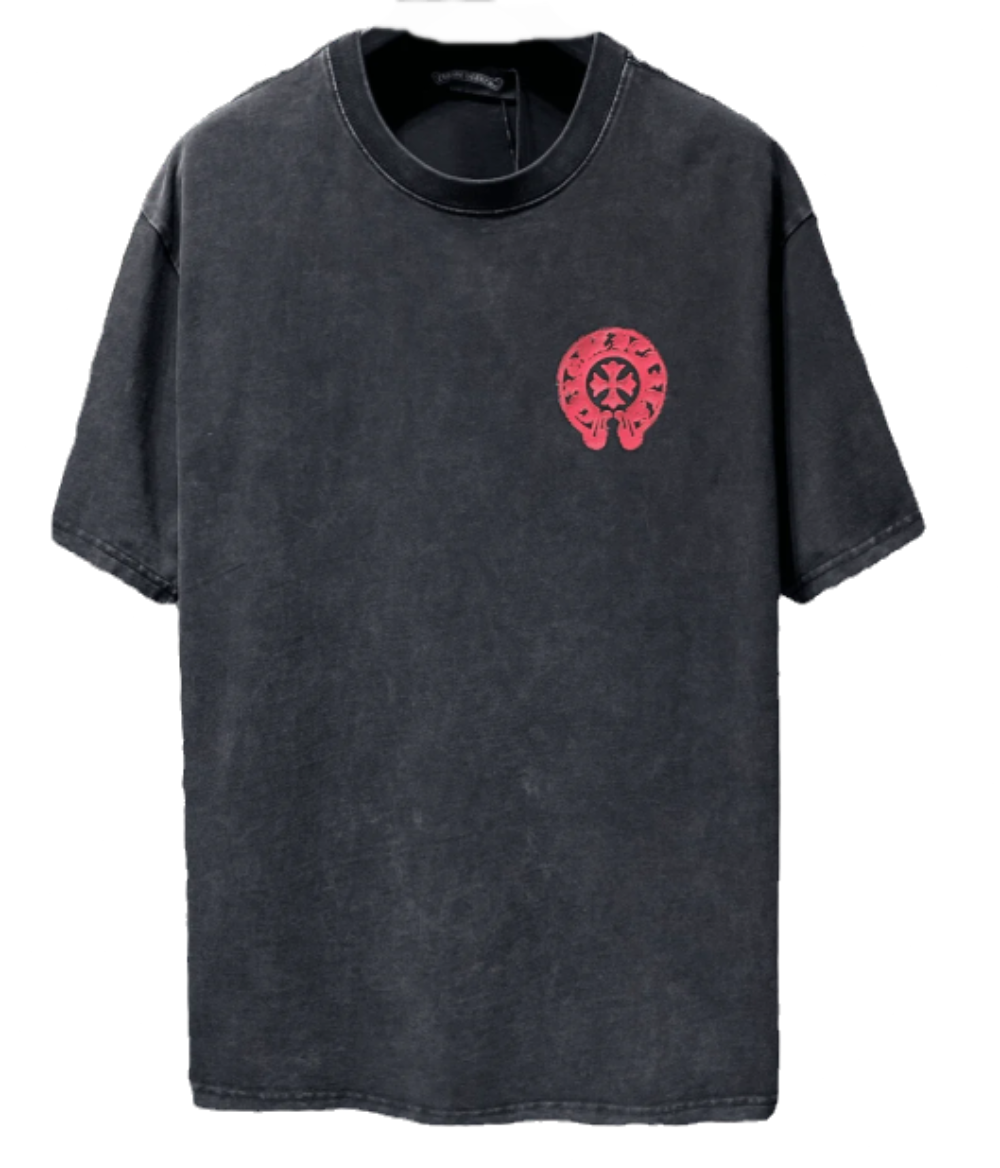 CHROME HEARTS Red Logo tee