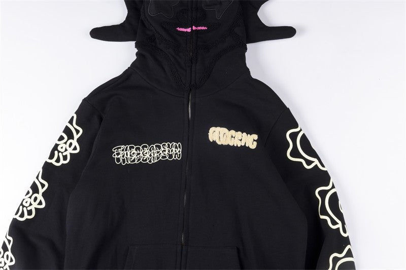 Miniatura: GLO GANG Black Hoodie