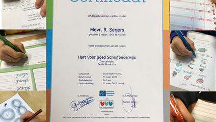 “HART VOOR GOED SCHRIJFONDERWIJS”
