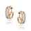 Indexkép: Hulchi Belluni 18 karátos fehérarany és rózsaarany Cubini fülbevaló gyémánttal/White gold and rosegold earrings with diamonds