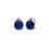 Indexkép: Cervera rozéarany fülbevaló zafír dublett drágakővel és pezsgőszínű gyémánttal/Rose gold earrings with sapphire and diamond