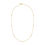 Indexkép: Piero Milano sárga arany nyaklánc hét darab gyémánttal-Yellow gold necklace with seven diamonds, inspired by Tiffany