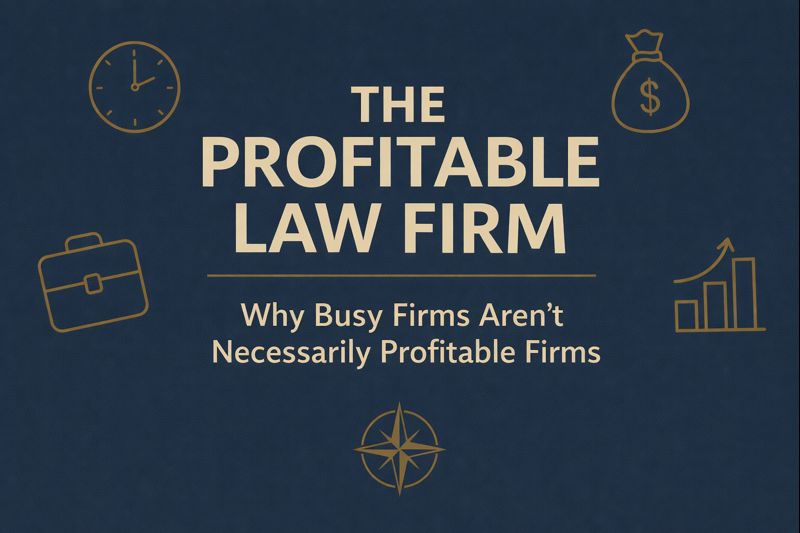 Busy law firms often struggle with profit. Learn where margins disappear and how matter-level insight improves law firm profitability.