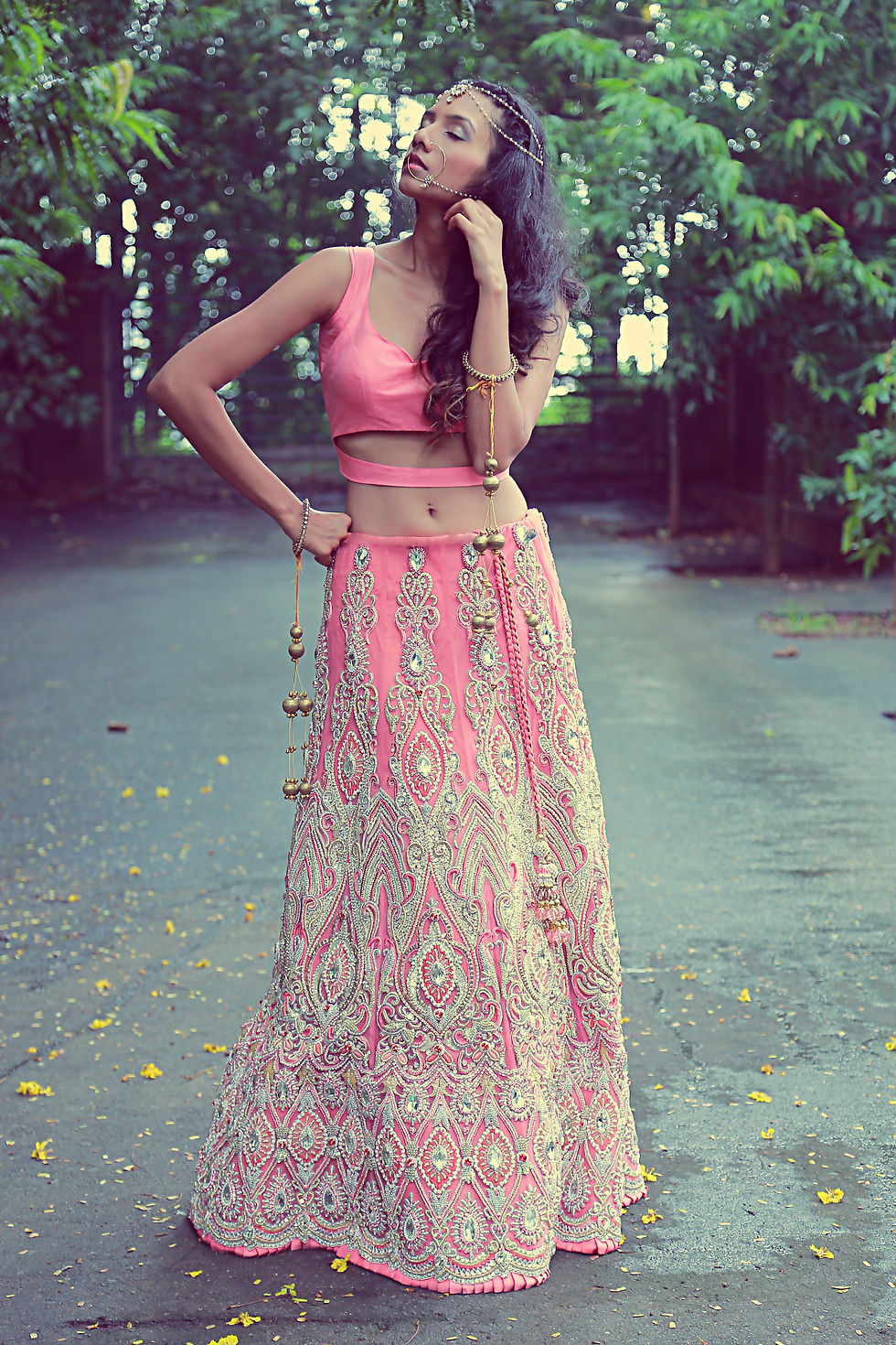 Thumbnail: Rheya Crystal Bridal set