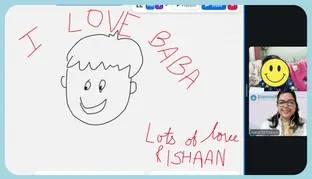 Digital gallery drawing for Baba from Ishaan