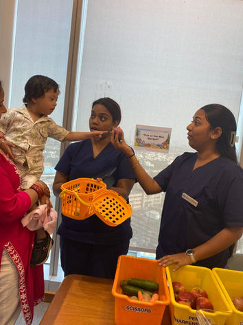 Speech therapy session at Noida center - 1SpecialPlace