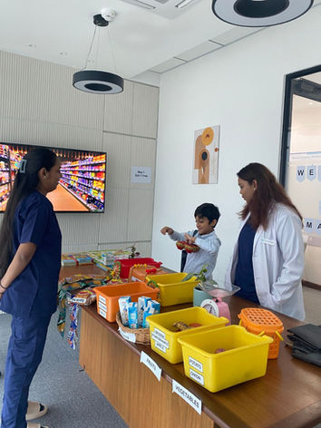 Speech therapy session at Noida center - 1SpecialPlace