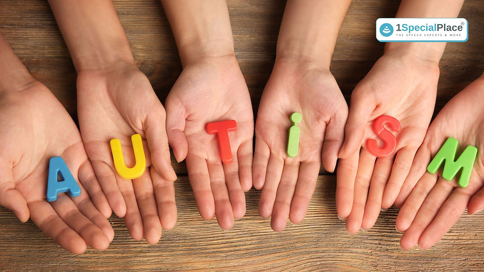 Autism Spectrum Disorder - 1SpecialPlace