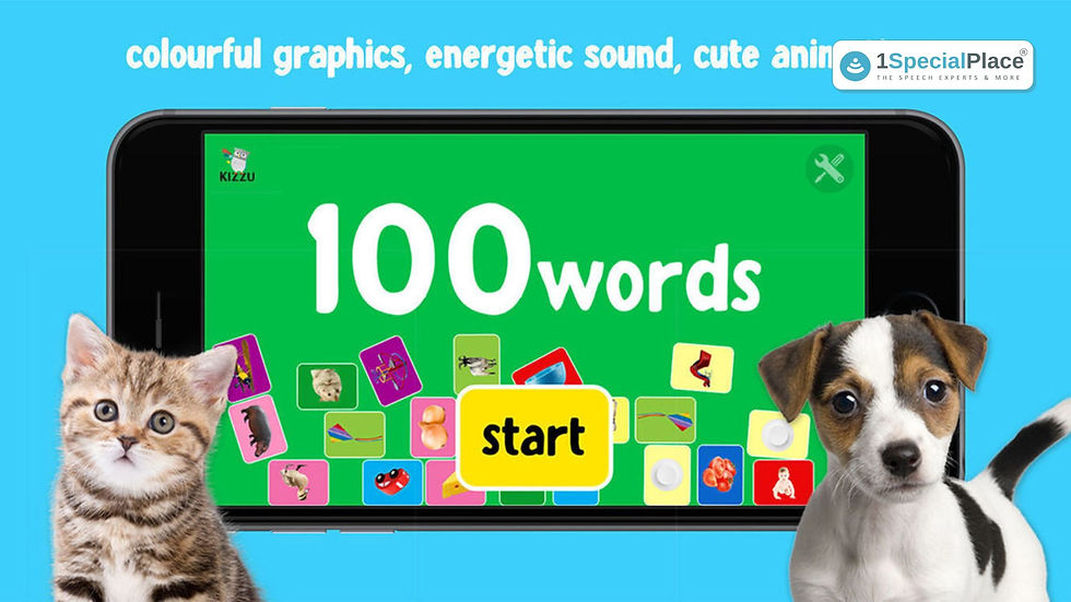 100 words for Babies and Toddlers - 1SpecialPlace