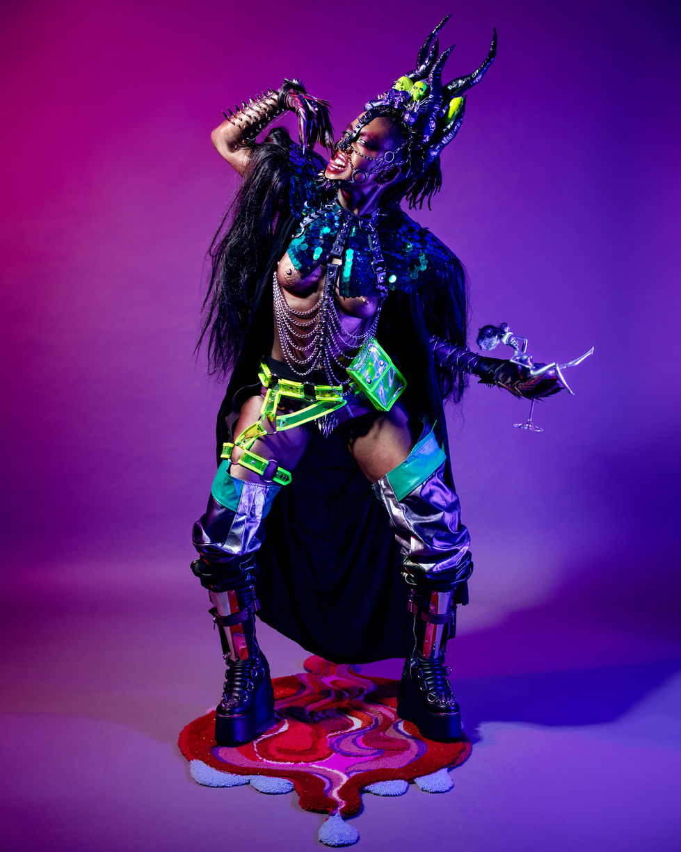 portrait of Nayansaku Mufwankolo for HVNGRY by Valerie Reding