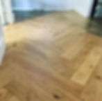 Parquet à bâton rompu