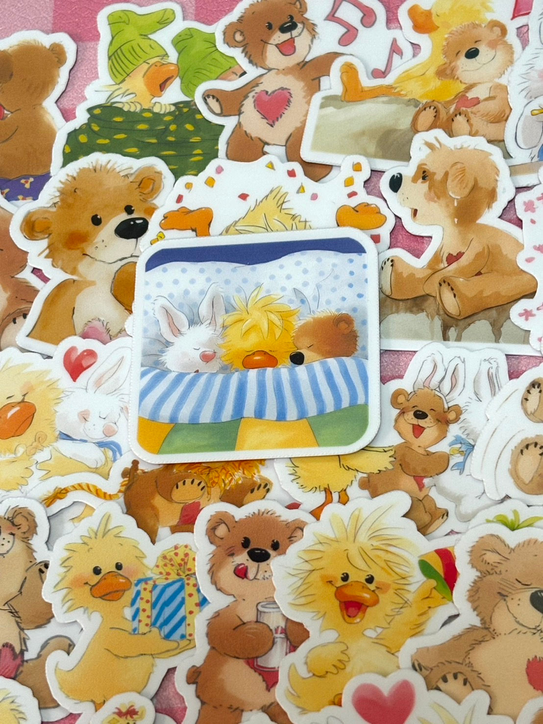 Suzy's Zoo 1,  40 pcs, stickers