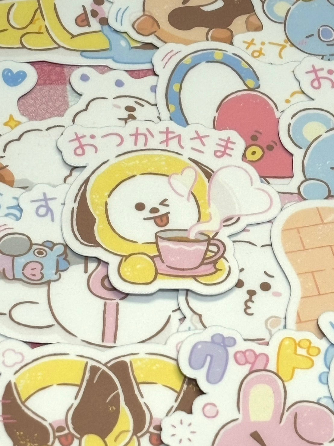 BT21 #1,  24 pcs, BTS, K-pop, stickers