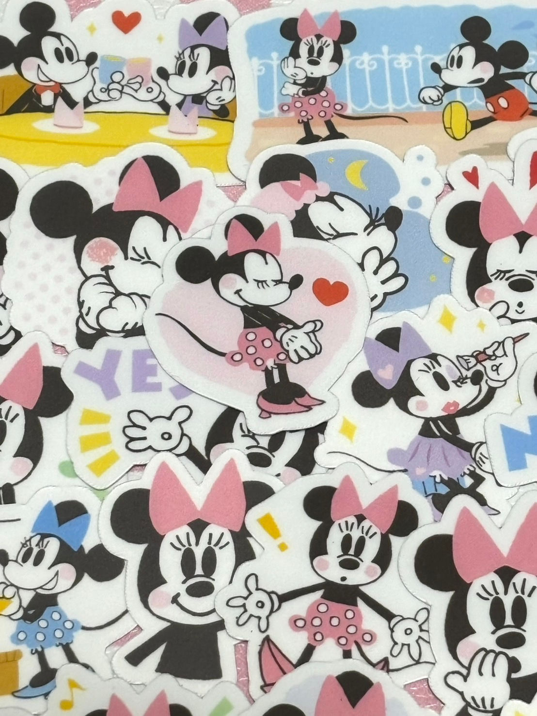Minnie 7, 40 pcs, Disney, stickers