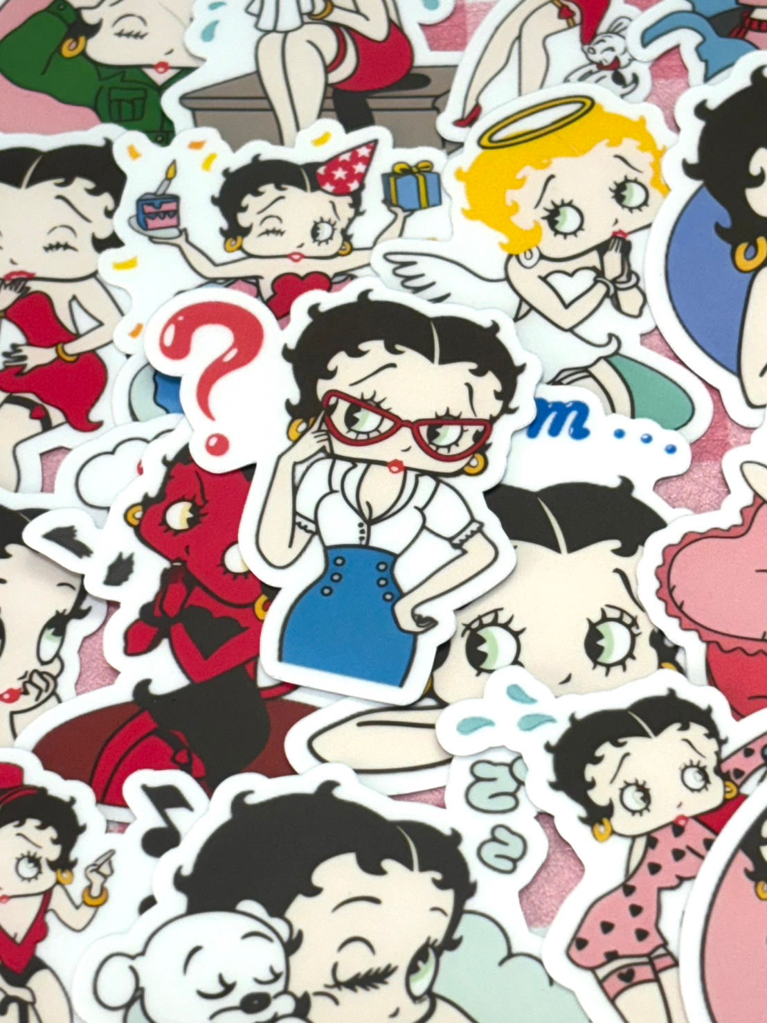 Betty Boop 2, 24 pcs, stickers