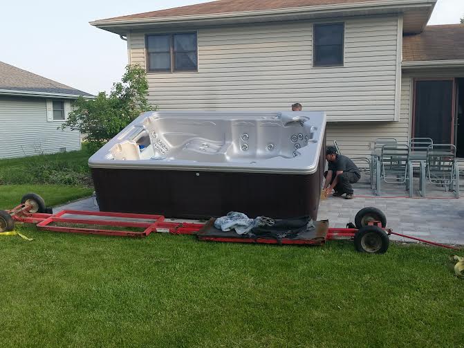 HOT TUB MOVE