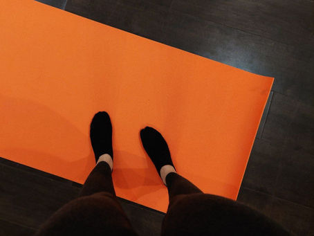 Yesterday I went to Yoga and…