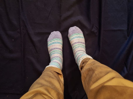 Ședință foto în șosete