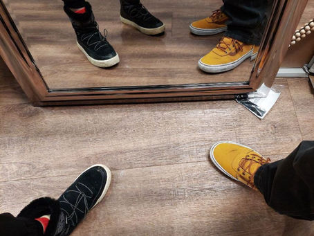 First Christmas shopping session