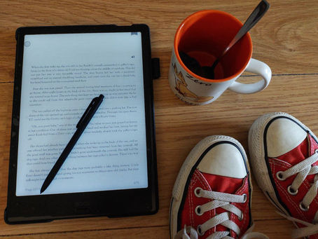 Books outside and (e)Books inside