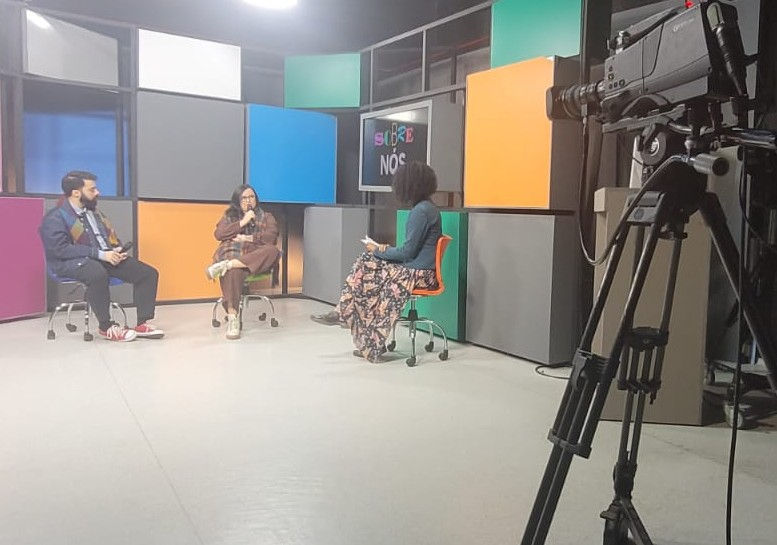 Gravação no Estúdio do Programa 