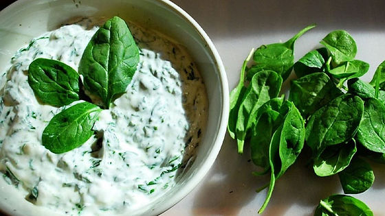 Spinach & Yoghourt