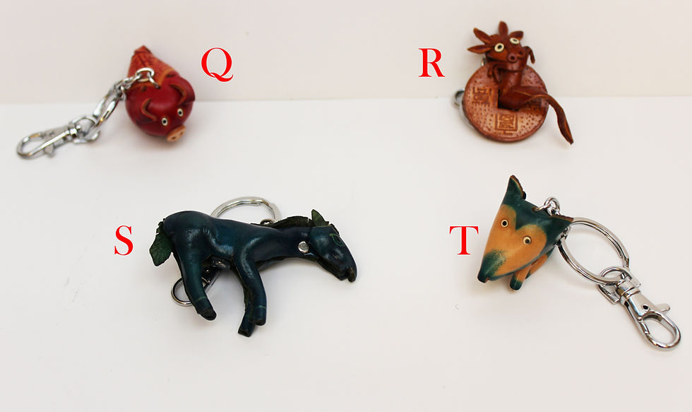 Thumbnail: Leather Keychain - 2