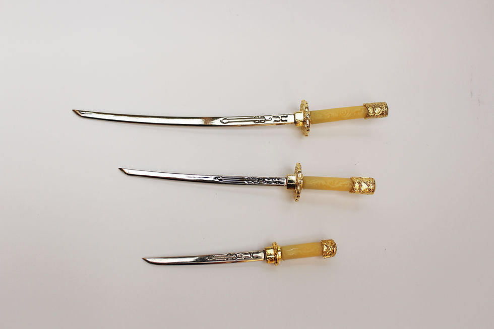 Thumbnail: Miniture Swords and Rack