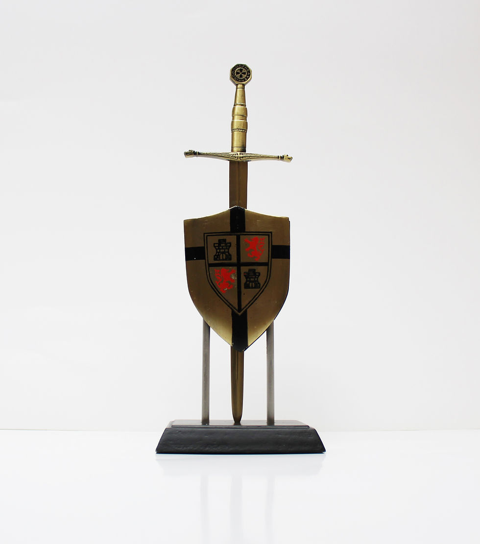 Thumbnail: Shield and Sword Letter Opener