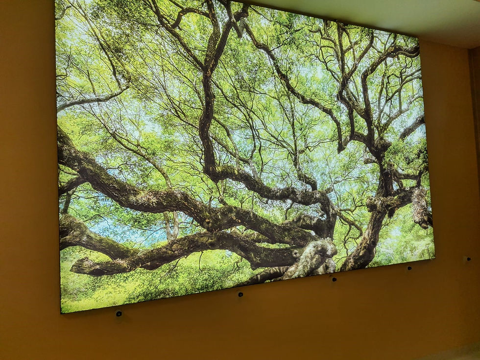 Thumbnail: BACKLIT RELAXATION PANELS ON THE WALL