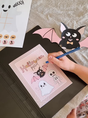 Halloweenpyssel för barn