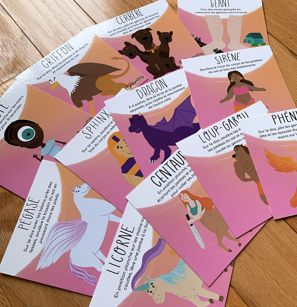 Miniature : Les bougeottes Cartes thématiques Créatures fantastiques