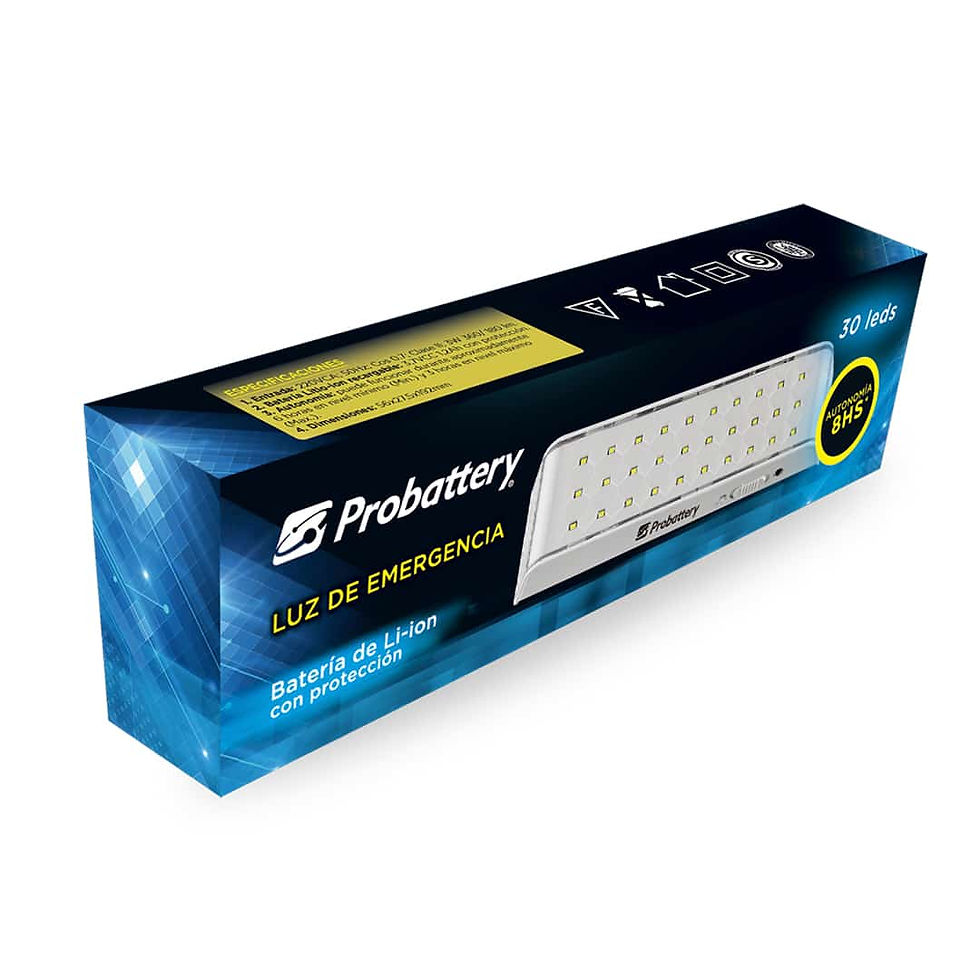Miniatura: LUZ DE EMERGENCIA DE 30 LEDS 8hs