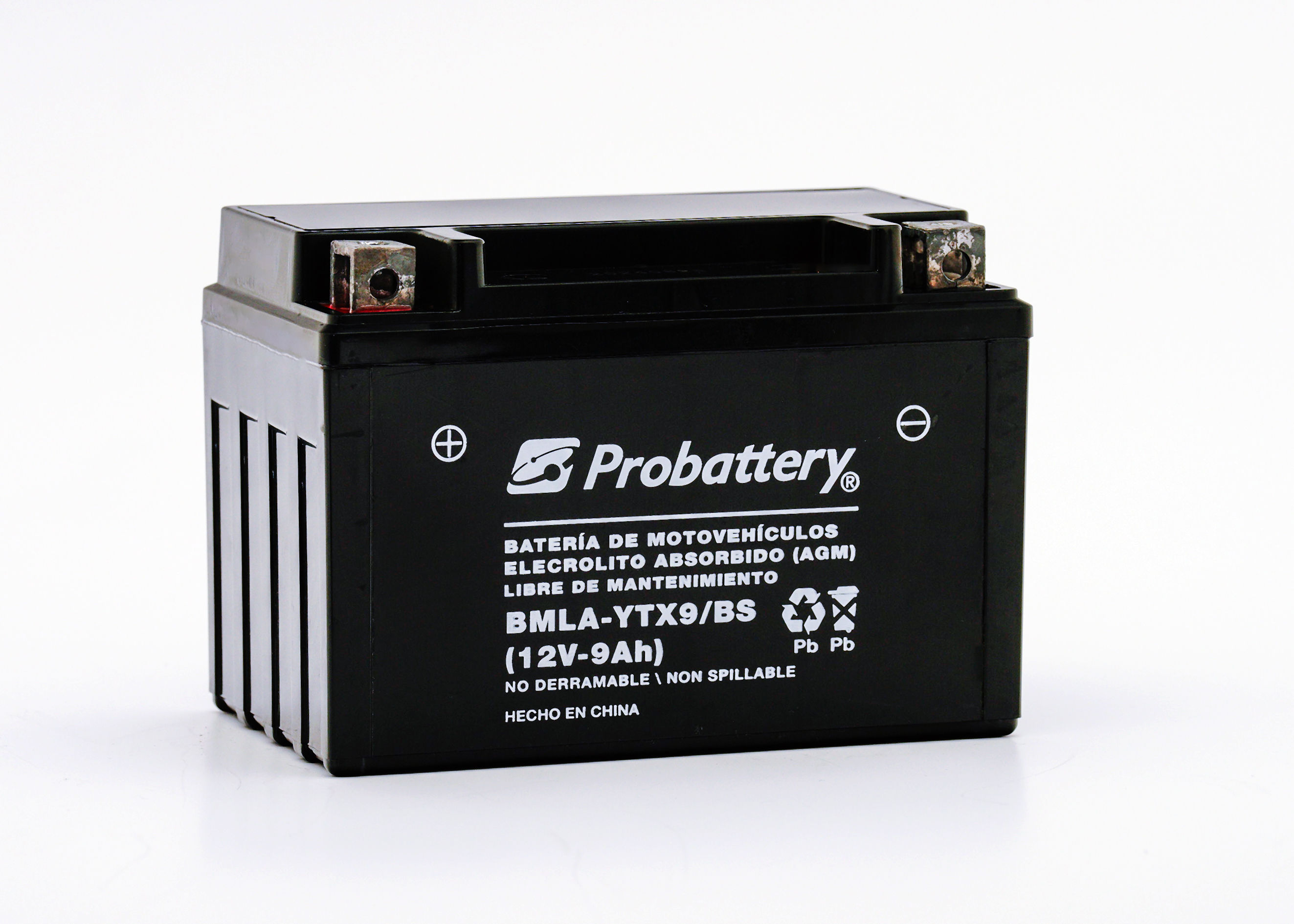 BATERIA SELLADA MOTO 12V 9AH YTX9/BS