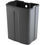 Miniatura: Lixeira inox retangular com pedal - 12 litros