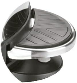 Miniatura: Lixeira inox cilíndrica com pedal - 20 litros