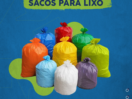 Sacos plásticos para lixo
