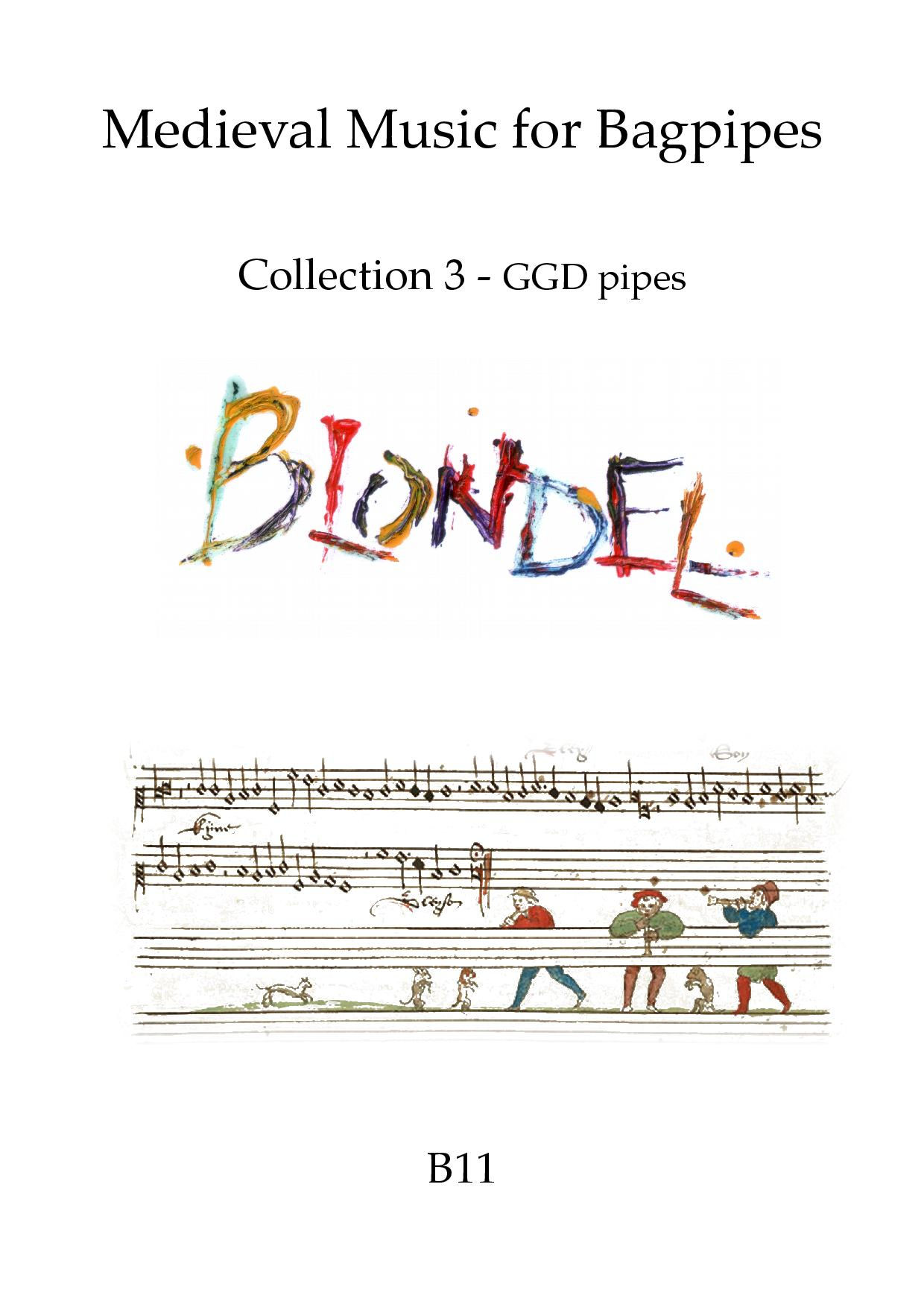 Book: Blondel Medieval Bagpipe Collection 3