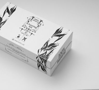 During my internship at Lockwood Avenue, I had the pleasure of creating a fictional packaging for SneakerLab.
